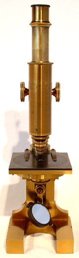 Großes Hufeisen-Mikroskop Hartnack & Prazmowski #12498