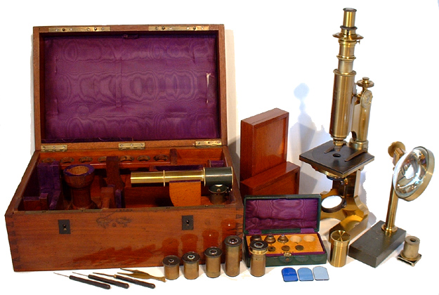 E.Hartnack & A.Prazmowski # 12498 mit allem Zubehör und Kasten