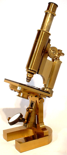 Großes Hufeisen-Mikroskop Hartnack & Prazmowski #12498