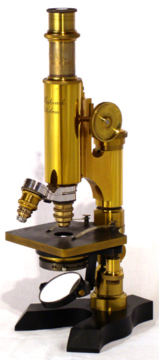 Edmund Hartnack Potsdam Mikroskop Stativ IVA; Nr. 26231