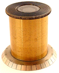 Frühes Polarisationsmikroskop E.Hartnack & Co.: Analysator