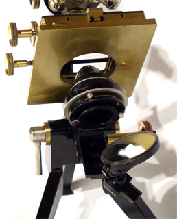 Mikroskop E. Leitz Wetzlar No. 150563, Detail