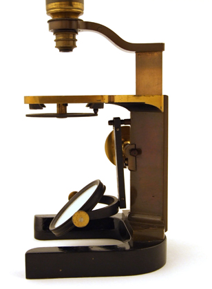 Dissektionsmikroskop G. & S. Merz Nr. 890: Beleuchtung