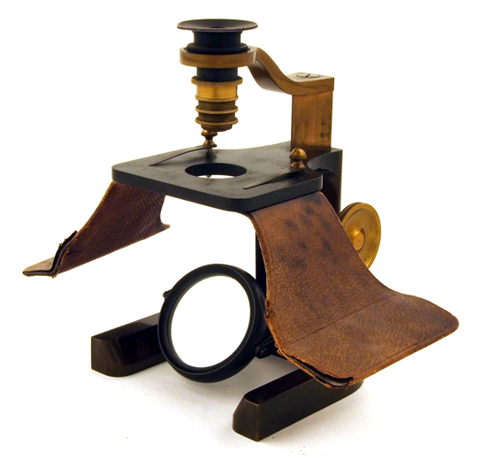 einfaches Dissektionsmikroskop von G. & S. Merz in München