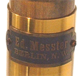 Messter: Berliner Schlachthof Mikroskop Nr. 12: Signatur