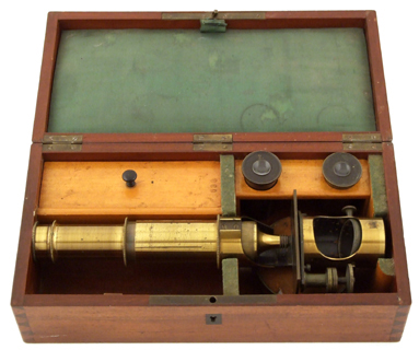 Kleines Trommelmikroskop Georges Oberhaeuser Nr. 638