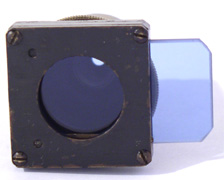 Hufeisen-Mikroskop Prazmowski #19569 Blaufilter