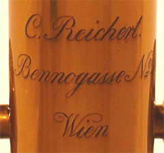 C. Reichert Wien # 6787 Signatur