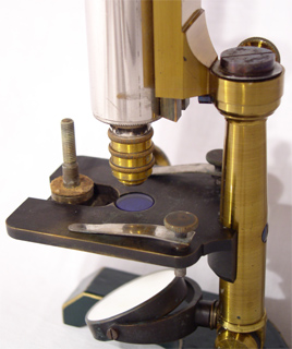 F.W. Schieck in Berlin Patent Trichinenmikroskop - ohne Kompressorium