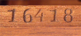 F.W. Schieck in Berlin Patent Trichinenmikroskop - Seriennummer im Kasten