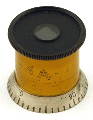 Analysator zu Mikroskop Seibert in Wetzlar No. 10982