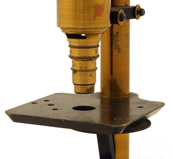 Mikroskop Stativ 7, Seibert in Wetzlar, Nr. 1423: Detail