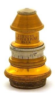 Mikroskop Stativ Vb, Carl Zeiss Jena Nr. 5657: Objektiv Seibert Immersion VII