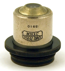 Carl Zeiss Jena Mikroskop Stativ IS: Apochromat 8 mm