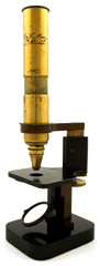 kleines Mikroskop von G. & S. Merz, No. 997
