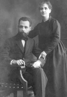 Cesar Díez Hurtado de Mendoza mit seiner Schwester