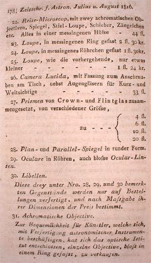 Zeitschrift für Astronomie 1816