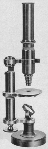 Kellner Mikroskop Nr. 86 aus: Dr.med.habil. Alexander Berg: Ernst Leitz Optische Werke Wetzlar 1849 - 1949; Umschau Verlag; Frankfurt am Main 1949 