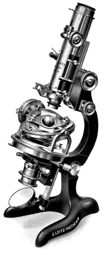 Ernst Leitz Wetzlar: CM mit UT4; Abb. aus: Ernst Leitz Optische Werke Wetzlar: Leitz Polarisations-Mikroskope; No. 48 Pol.; Wetzlar Juni 1924 