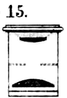 Wilson'sche Lupe in Plössl'scher Bauart. Abb. aus: Hugo v. Mohl: Mikrographie oder Anleitung zur Kenntnis und zum Gebrauche des Mikroskops. L.F. Fues, Tübingen 1846: III)