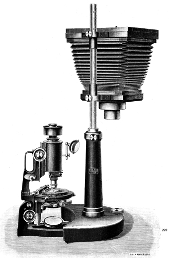 Carl Zeiss Jena: Feintrieb nach Berger. Abb. aus: Carl Zeiss Jena: Stativ IS; Mikro 236; Jena 1914