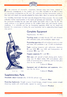 Druckschrift Carl Zeiss Jena, Mikro 445 engl., Jena August 1930